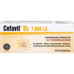 Cefavit D3 7.000 I.E. Filmtabletten 20 St