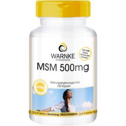 Msm 500 mg Kapseln 180 St
