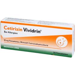 Cetirizin Vividrin 10 mg Filmtabletten 20 St