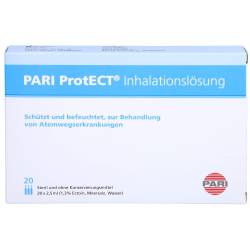Pari ProtEct Inhalationslösung mit Ectoin Ampullen 50 ml