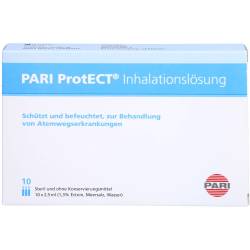 Pari ProtEct Inhalationslösung mit Ectoin Ampullen 25 ml