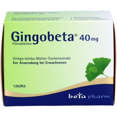 Gingobeta 40 mg Filmtabletten 120 St