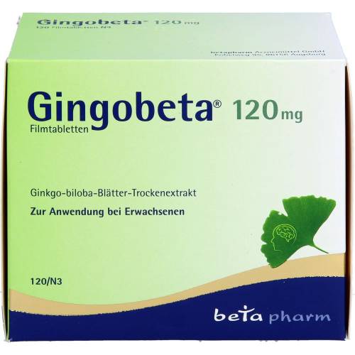 Gingobeta 120 mg Filmtabletten 120 St
