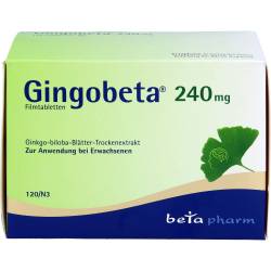 Gingobeta 240 mg Filmtabletten 120 St