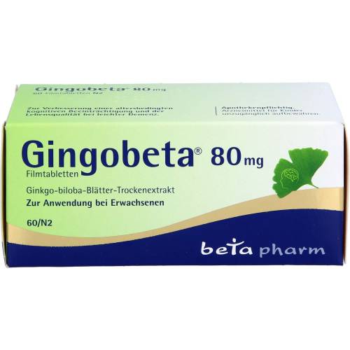 Gingobeta 80 mg Filmtabletten 60 St