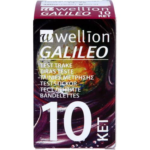 Wellion Galileo Ketoneteststreifen 10 St