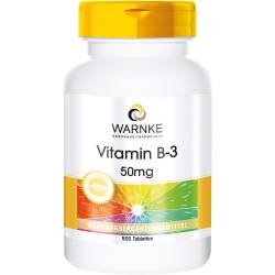 Vitamin B3 50 mg Tabletten 500 St