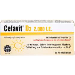 Cefavit D3 2.000 I.E. Filmtabletten 60 St