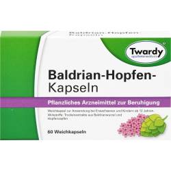 Baldrian Hopfen Kapseln Twardy 60 St