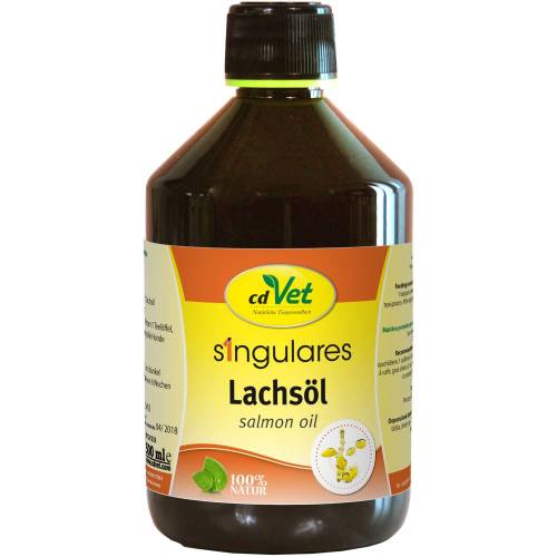Singulares Lachsöl f.Hunde/Katzen 500 ml