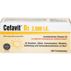 Cefavit D3 2.000 I.E. Filmtabletten 100 St