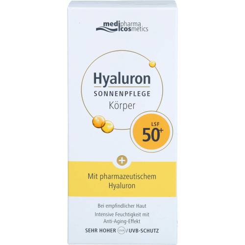 Hyaluron Sonnenpflege Körper Creme Lsf 50+ 150 ml