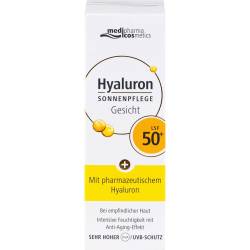 Hyaluron Sonnenpflege Gesicht Creme Lsf 50+ 50 ml