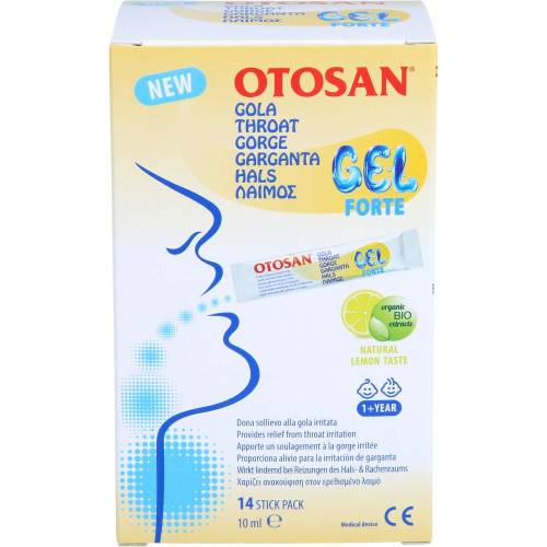 Otosan Hals- und Rachengel Forte 140 ml