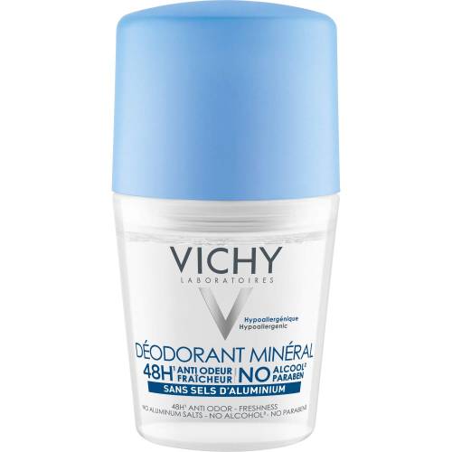 Vichy Deo Roll-on Mineral 48h ohne Aluminium 50 ml