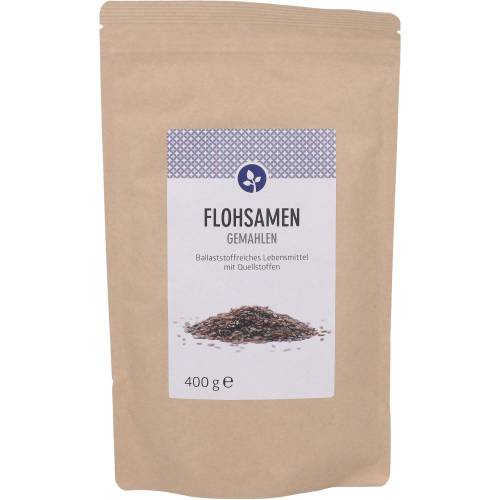 Flohsamen Gemahlen Pulver 400 g