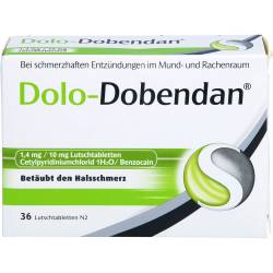 Dolo-Dobendan 1,4 mg/10 mg Lutschtabletten 36 St