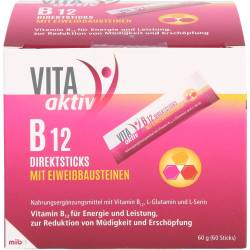 Vita Aktiv B12 Direktsticks mit Eiweißbausteinen 60 St