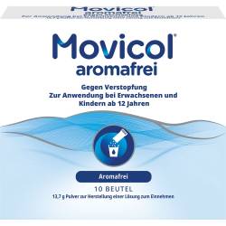 Movicol aromafrei Plv.z.Her.e.Lsg.z.Einnehmen Mp 10 St