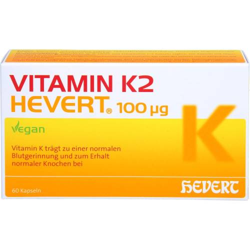 Vitamin K2 Hevert 100 µg Kapseln 60 St
