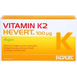 Vitamin K2 Hevert 100 µg Kapseln 60 St