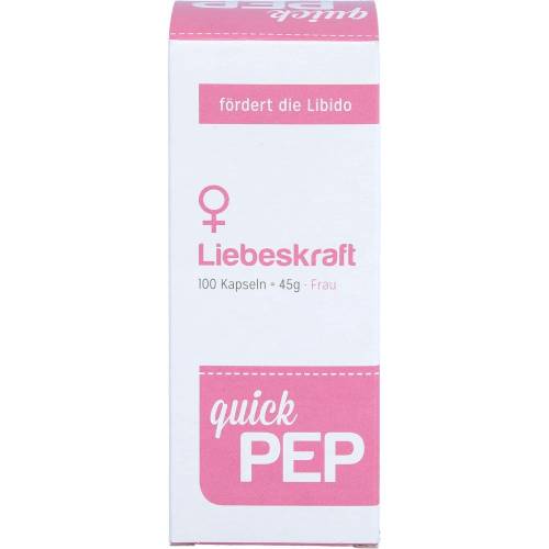 Quickpep Liebeskraft Frau Kapseln 100 St