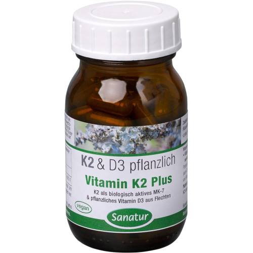 Vitamin K2 Mk7 Plus Vitamin D3 Kapseln 90 St