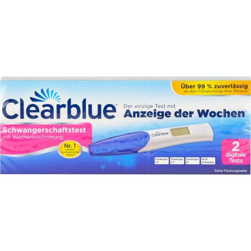Clearblue Schwangerschaftstest m.Wochenbestimmung 2 St
