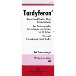 Tardyferon Depot-Eisen(Ii)-sulfat 80 mg Retardtab. 50 St