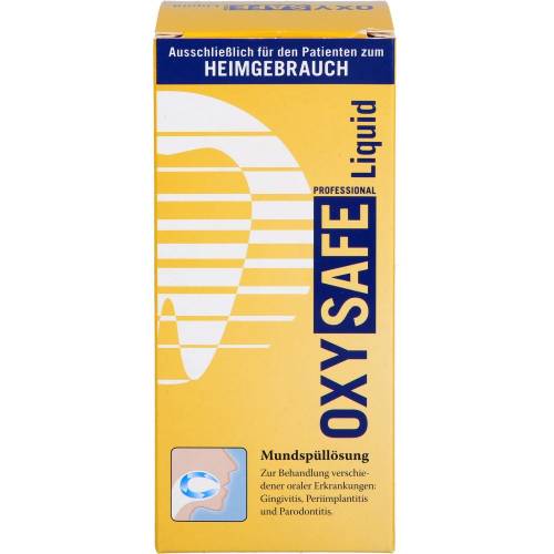 Oxysafe Liquid Prof.Mundspülung Zahnarzt Version 250 ml