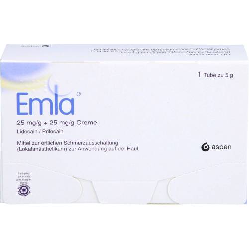 Emla 25 mg/g + 25 mg/g Creme + 2 Tegaderm Pfl. 5 g