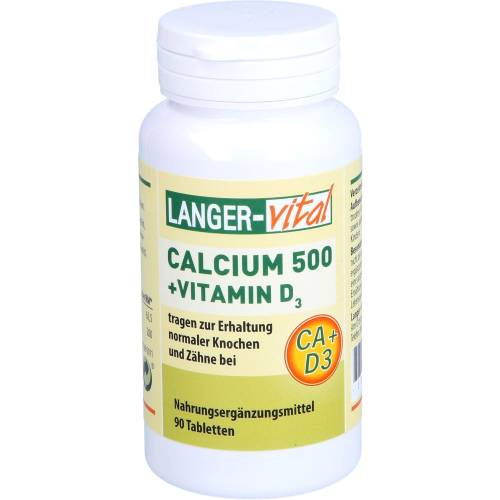 Calcium 500 mg+D3 10 µg Tabletten 90 St
