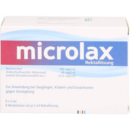 Microlax Rektallösung Klistiere 45 ml