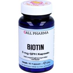 Biotin 5 mg Gph Kapseln 90 St