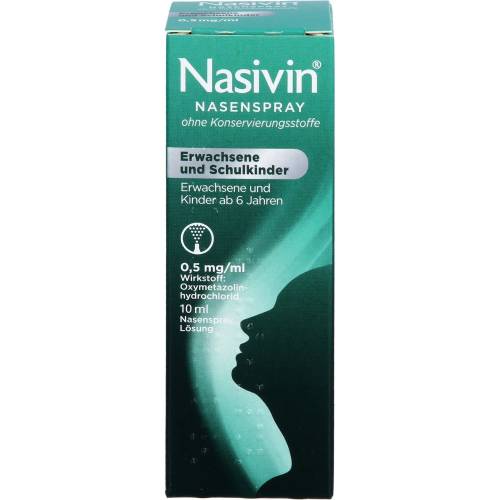 Nasivin Nasenspray o.Kons.Erw.u.Schulkinder 10 ml