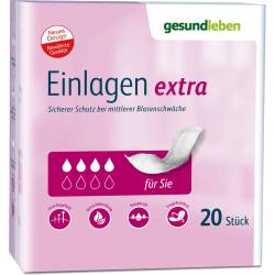 Gesund Leben Einlagen extra 120 St