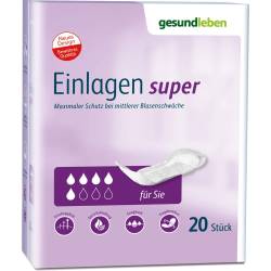 Gesund Leben Einlagen super 20 St