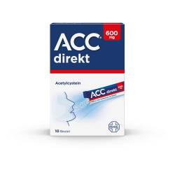 Acc direkt 600 mg Pulver zum Einnehmen im Beutel 10 St