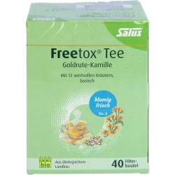 Freetox Tee Goldrute-Kamille Bio Salus Filterbeut. 40 St