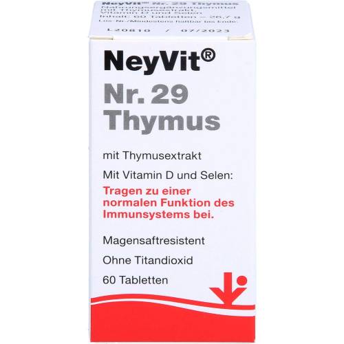 Neyvit Nr.29 Thymus magensaftresistente Tabletten 60 St