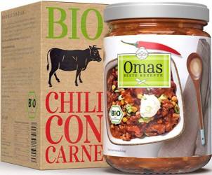 CHIli Con Carne Eco-Bio 360g - Omas