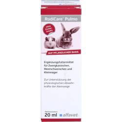 Rodicare Pulmo flü.f.Kleinnag./Meerschw./Zwergkan. 20 ml