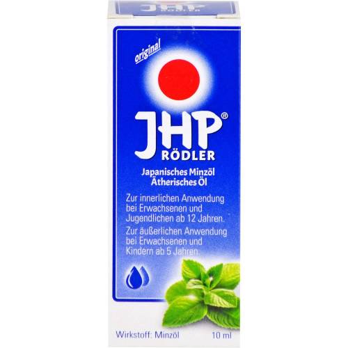 Jhp Rödler Japanisches Minzöl ätherisches Öl 10 ml