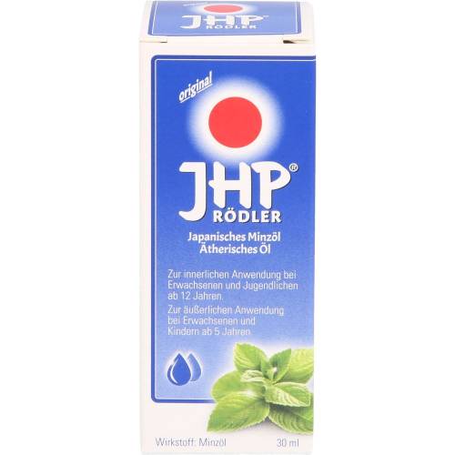 Jhp Rödler Japanisches Minzöl ätherisches Öl 30 ml