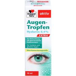 Doppelherz Augen-Tropfen Hyaluron 0,4% Extra 10 ml