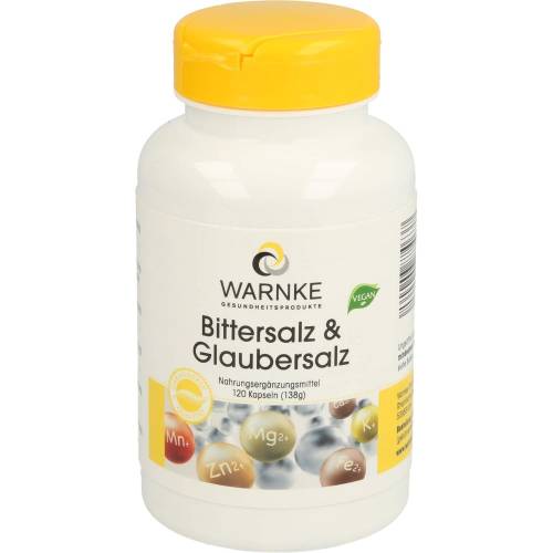 Bittersalz & Glaubersalz Kapseln 120 St