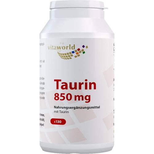 Taurin 850 mg Kapseln 130 St