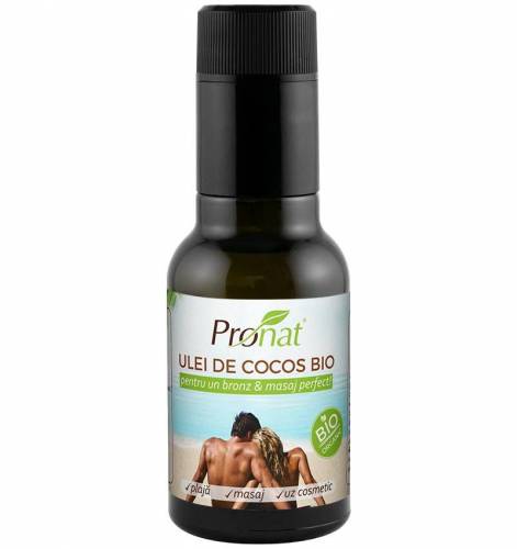 Ulei de cocos extravirgin pentru uz cosmetic Eco-Bio 100ml - Pronat