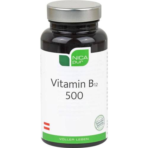 Nicapur Vitamin B12 500 Kapseln 60 St