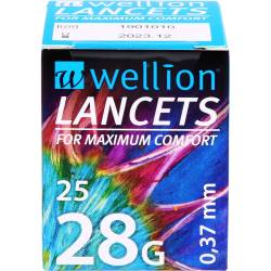 Wellion Lanzetten 28 G 0,37 mm 25 St